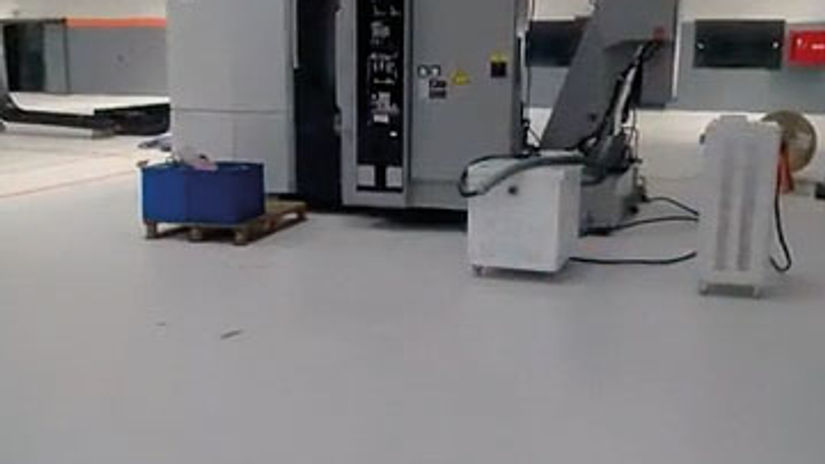 No- 1.....CNC METAL İŞLEME TESİSİ PORTAKAL KABUĞU GÖRÜNÜMLÜ EPOKSİ KAPLAMA